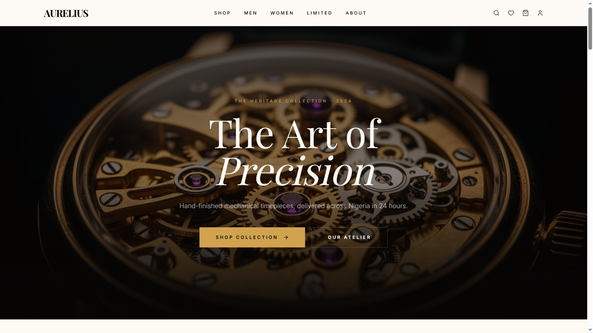 Aurelius project preview